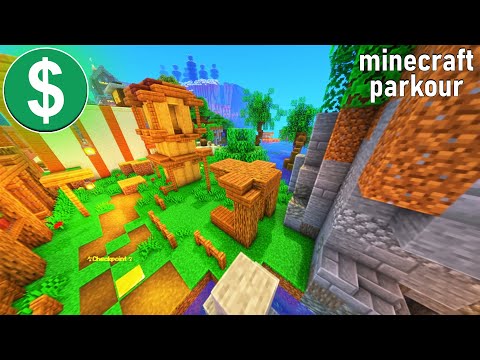 Minecraft Parkour Gameplay (NO COPYRIGHT)