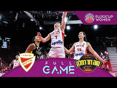 DVTK HUNTHERM v Elitzur Ramla | Full Basketball Game | EuroCup Women 2024-25