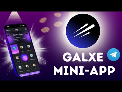 GALXE MINI-APP - A MAIOR PLATAFORMA DE RECOMPENSAS CHEGOU AO TELEGRAM