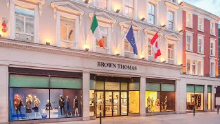 Exploring Brown Thomas: Luxury Shopping Experience & High-End Fashion