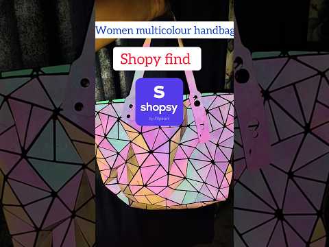 Multicolour handbag from shopsy #shopsy #shopping #shopsyhaul #ytshort #youtubeshorts #hangbag