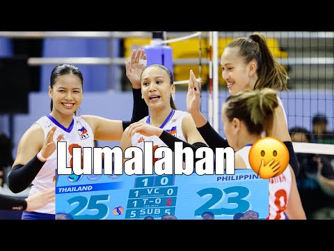 Alas Pilipinas vs Thailand | Lumalaban! SEA V-League 2024 | #travel #thailand #philippines