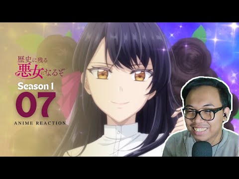 AFK DULU - Rekishi ni Nokoru Akujo ni Naru zo EPISODE 7 REACTION INDONESIA