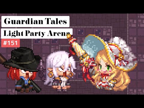 【ガーディアンテイルズ ガデテル /Guardian Tales Arena】光パーティでアリーナ！#151【ラピス オーディル ユジン　Lapice Odile Eugene】