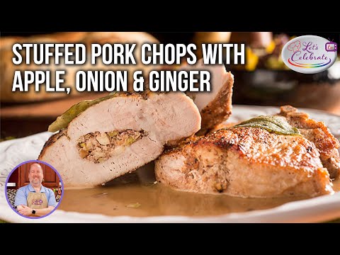 Savory Stuffed Pork Chops With A Twist: Apples, Onions, And Ginger!