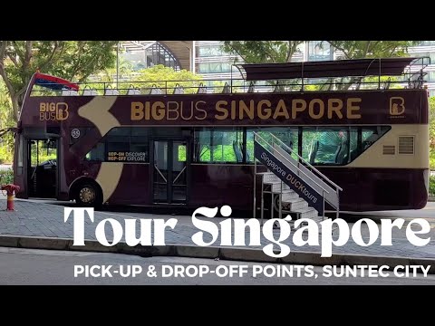 Suntec City, Singapore - Tour Bus Pick-Up and Drop-Off Points