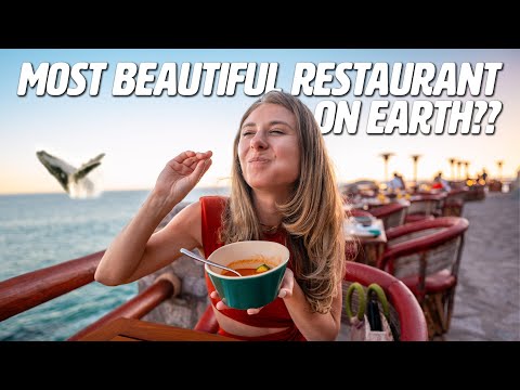 The Most Beautiful Restaurant on Earth? | El Farallon at the Waldorf Astoria Los Cabos Pedregal