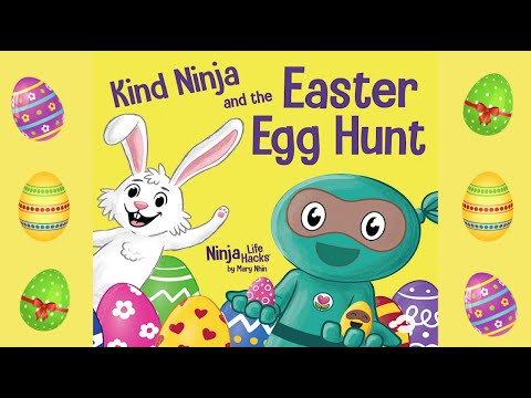 Kind Ninja and the Easter Egg Hunt by Mary Nhin | A Book About Spreading Kindness on Easter