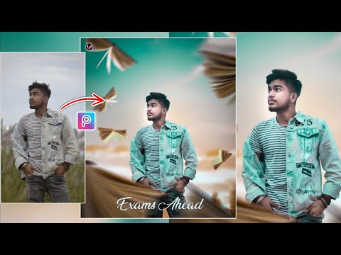 Exam Ahead // picsart exam special photo editing tutorial // picsart exam manipulation editing