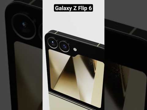 Galaxy Z Flip 6 Concept #galaxyflip6 #samsung #smartphone