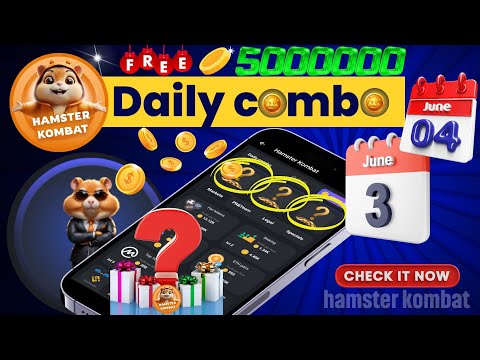 hamster kombat daily combo today Hamster daily combo cards recently upload video