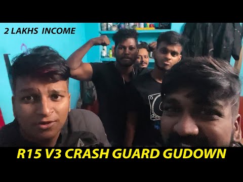 R15V3  Crash Guard Factory Walkaround And Ride To Wayanad | @unlukjack28 @Soul_rider95