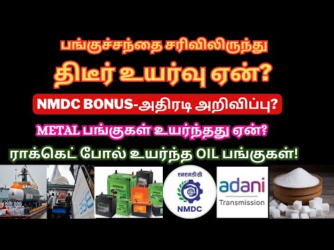 பங்குச்சந்தை சரிவிலிருந்து திடீர் உயர்வு ஏன்? | Market Rally - 4 Positive News? |