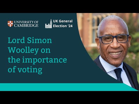 General Election: Lord Simon Woolley on the importance of voting: “Stand up and be counted!"