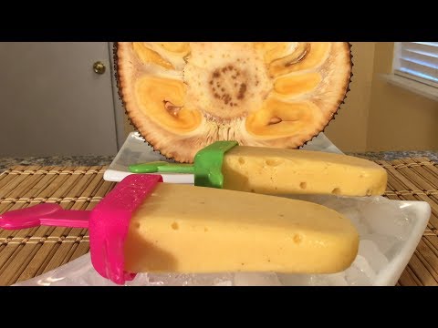 How To Make Jackfruit Popsicles Vietnamese Kem Que Mit-Asian Food Recipes