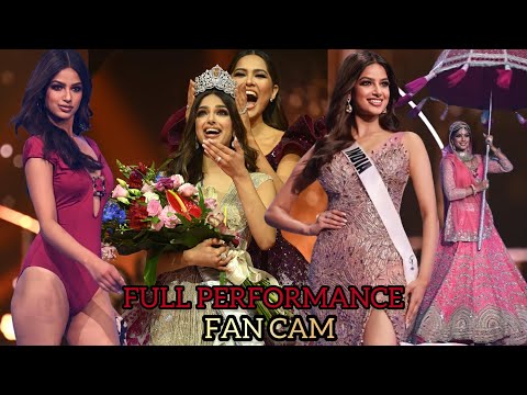 FULL PERFORMANCE : MISS UNIVERSE 2021 : Harnaaz Sandhu of INDIA / FAN CAM : My Cameras