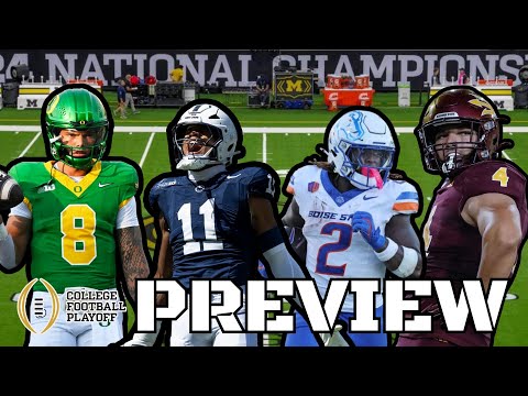 College Football Playoff Preview, Predictions & Fantasy Draft I Party on Broad