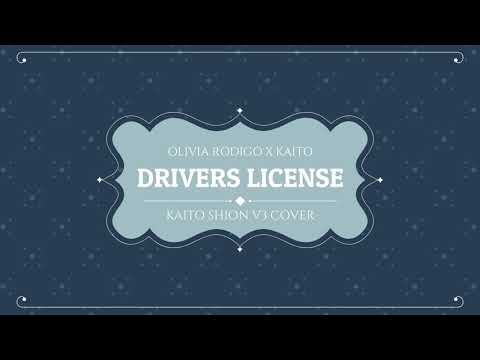 KAITO  ｢Drivers License｣ 【VOCALOID COVER】