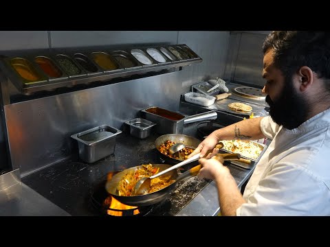 Chilli Paneer Naan Wrap | Garlic Mogo | Chilli Paneer with Noodles + More at Meera's Express London