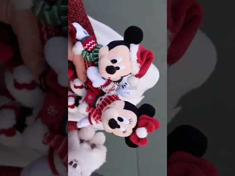 【前編】2024クリスマスグッズ発売日の1人ディズニーvlog🐭