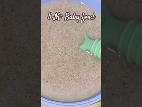 Ragi Porridge #babyfood #healthyfood