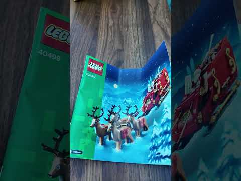 Lego Santas Sleigh - What's in the box? #ad