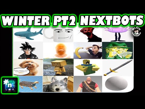 [NEW] NICO'S NEXTBOTS [ WINTER Part 2 ] & Their ORIGINS AND SOUND STORIES  /  Roblox