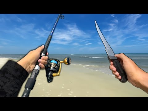 Eating Whatever I Catch.. (Catch and Cook) Saltwater Fishing FEAST