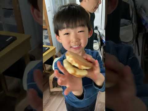 4歳大判焼きを作ってみた！