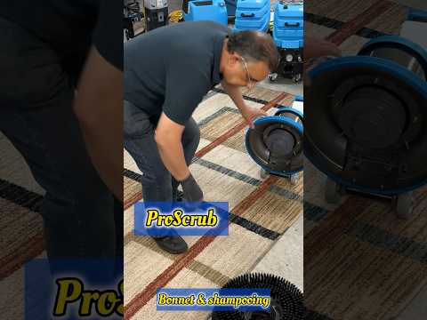 ProScrub low speed floor machine. Carpet , floors, brushes & pad drivers. Side-by-side floor machine