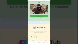 Watch free video and 5$ daily #freeearning #freeearningapp