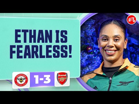 Ethan is Absolutely Fearless! (Charlene) | Brentford 1-3 Arsenal