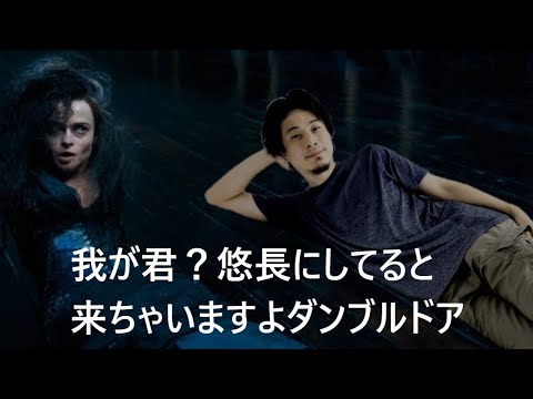 ダンブルドアと闇の帝王の戦いに巻き込まれるデスイーターひろゆき【おしゃべりひろゆきメーカー】