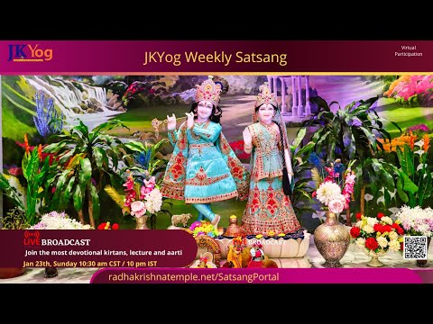 JKYog New Year Weekly Satsang | Lecture By Swami Mukundananda | Meditation