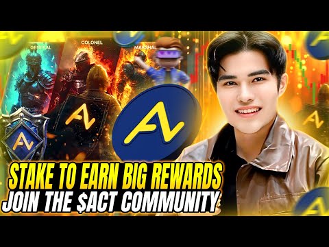 ACET KINGDOM STAKE TO EARN USDT - BEST TOKEN TO BUY PANCAKESWAP #iHoldACT