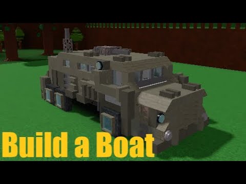 Cool Military Truck Tutorial! | Build a Boat ROBLOX