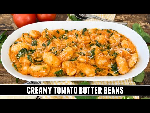 Creamy Tomato Butter Beans | Packed with GOODNESS & Easy to Make