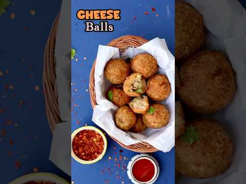 Cheese balls 🧆😋 #shorts #cheeseballs #easysnacks #asmr #viralvideo