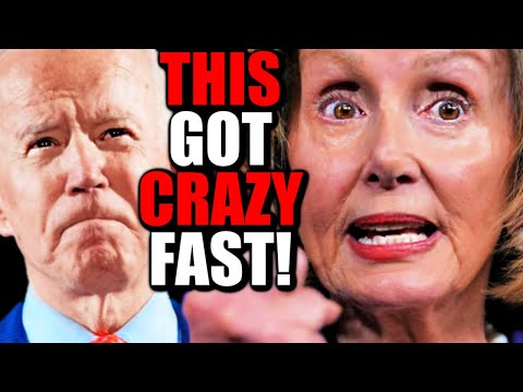 Nancy Pelosi LOSES IT, Attacks Joe Biden For DROPPING OUT - Leftists Are EATING Their Own!