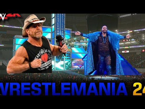 WWE 2K24 SHAWN MICHAELS VS. SETH FREAKIN ROLLINS #wwe #2024 #sports