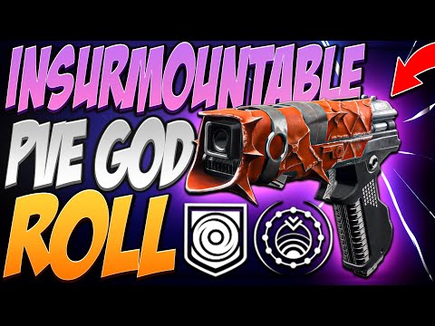 Insurmountable (VOID SIDEARM) PvE God Roll | Destiny 2 Revenant