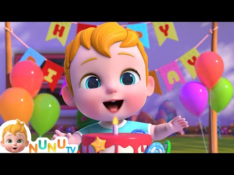 Happy Birthday | Kids Songs & Nursery Rhymes | NuNu Tv