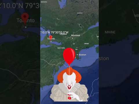Pennywise Scary Location Found on Google Earth and Google maps