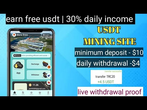 best usdt mining app 2024 | cryptoinvesting | usdt mining site earn trx | ai Quantification|