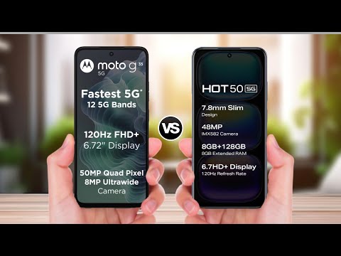 Moto G35 5G Vs infinix Hot 50 5G