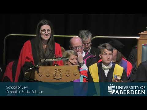 University of Aberdeen Graduations - November 2024 - Monday 25th, 10.30am