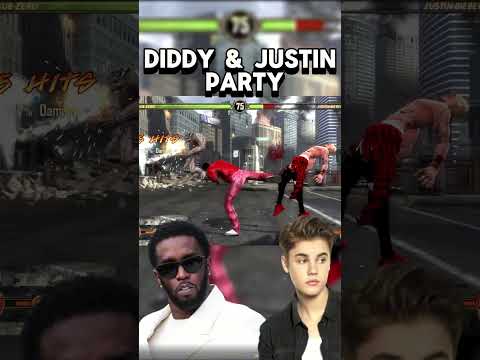 P DIDDY AND JUSTIN PARTY #cercadevelho #pdiddy #justinbieber #viralshort