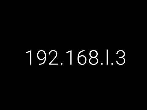 192.168.l.3