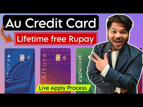 au bank credit lifetime free applying process 2024 | au altura & au altura plus credit card