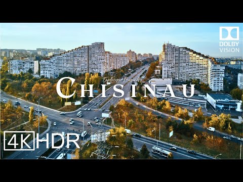 Chisinau, Moldova 🇲🇩 in 4K HDR ULTRA HD 60 FPS Dolby Vision™ Drone Video